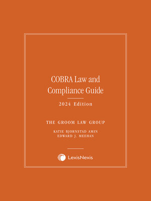 cover image of COBRA Law and Compliance Guide